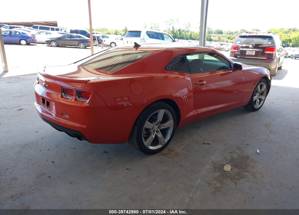 2010 CHEVROLET CAMARO 2LT VIN: 2G1FC1EV4A9202822