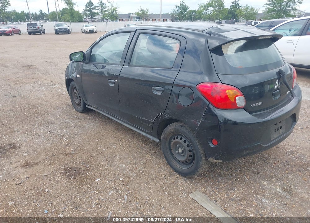 2015 MITSUBISHI MIRAGE DE VIN: ML32A3HJ0FH050933