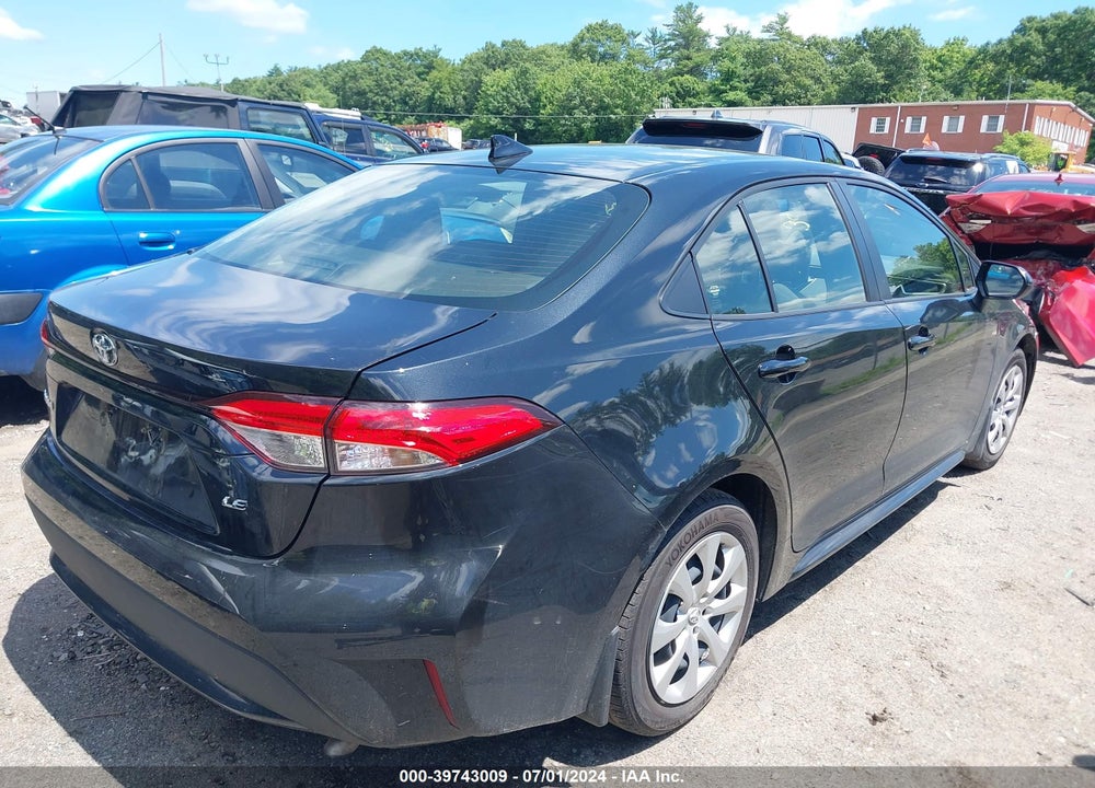 2022 TOYOTA COROLLA LE VIN: JTDEPMAE0NJ223255