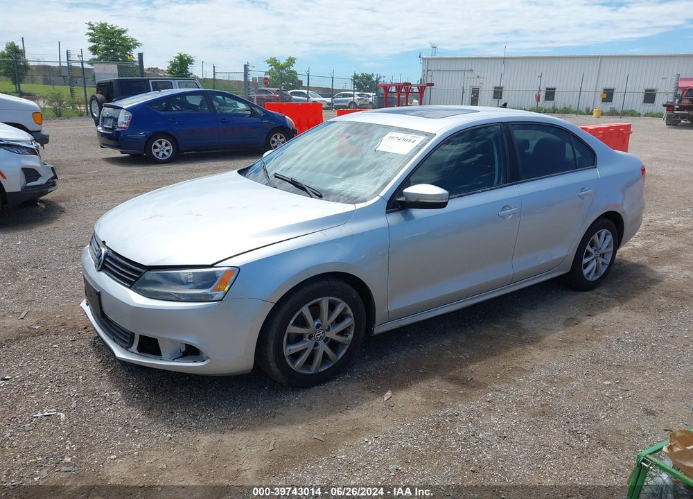 2011 VOLKSWAGEN JETTA 2.5L SE VIN: 3VWDZ7AJ7BM320498