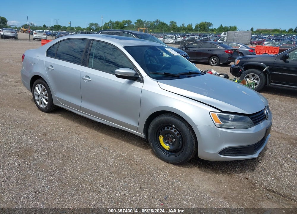 2011 VOLKSWAGEN JETTA 2.5L SE VIN: 3VWDZ7AJ7BM320498