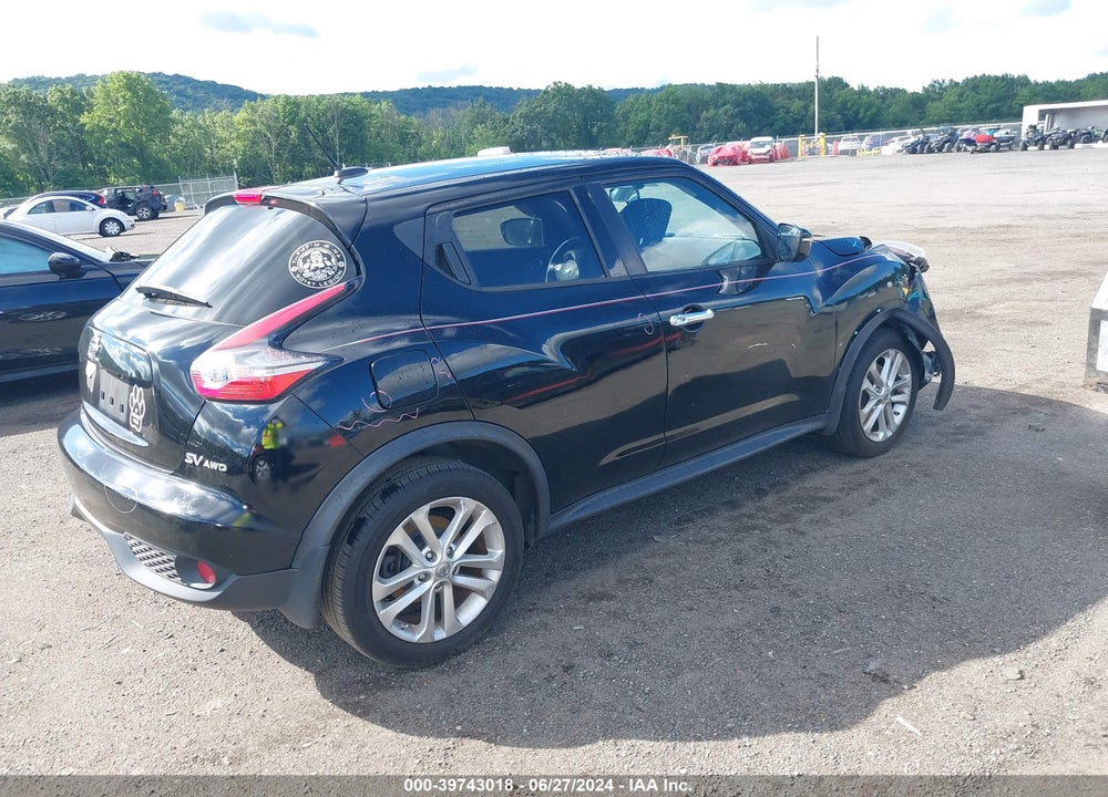 2016 NISSAN JUKE SV VIN: JN8AF5MV9GT655972