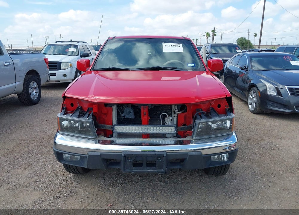 2012 GMC CANYON SLE1 VIN: 1GTH6MFE9C8107579
