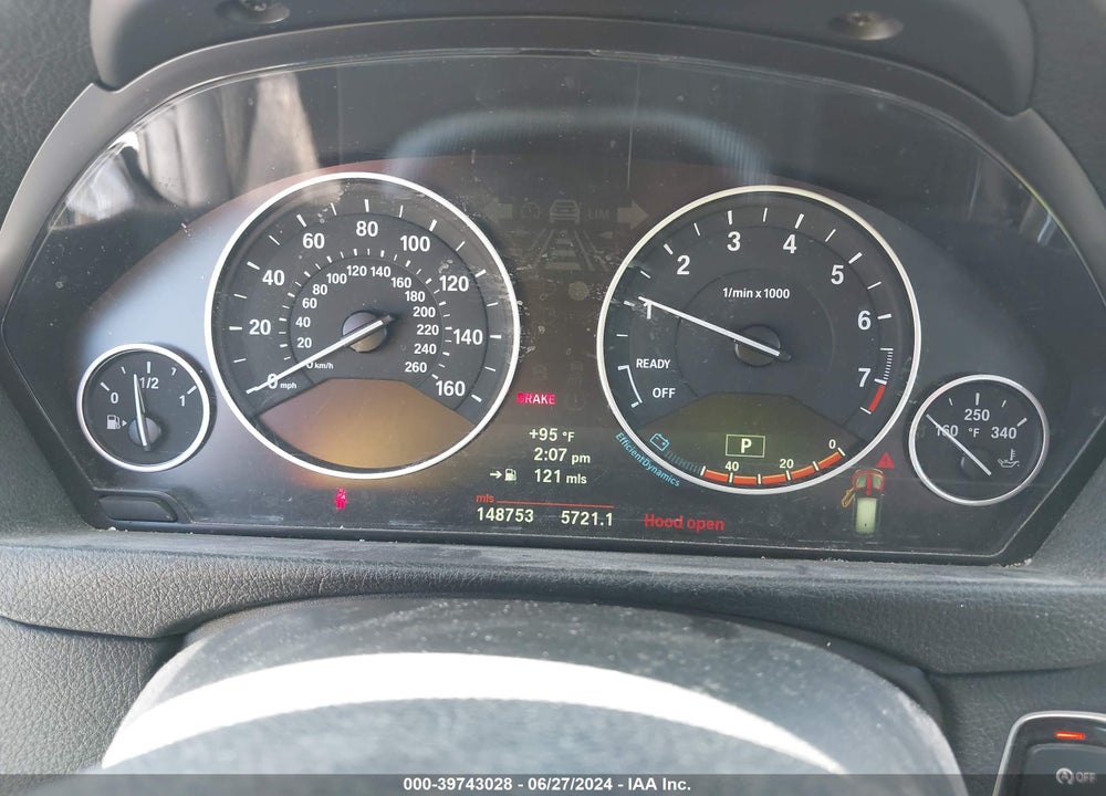 2014 BMW 328I XDRIVE VIN: WBA3G7C50EKN36108
