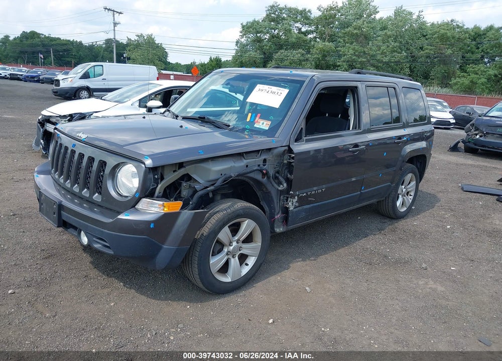 2015 JEEP PATRIOT LATITUDE VIN: 1C4NJRFB8FD258204