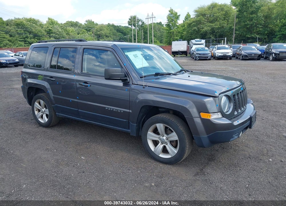 2015 JEEP PATRIOT LATITUDE VIN: 1C4NJRFB8FD258204