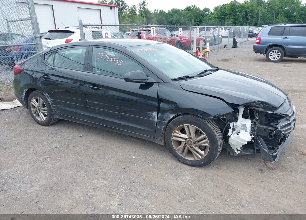 2020 HYUNDAI ELANTRA SEL VIN: 5NPD84LF6LH513486