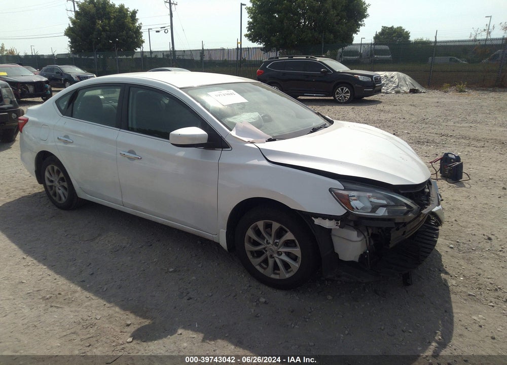 2019 NISSAN SENTRA SV VIN: 3N1AB7AP1KY237935