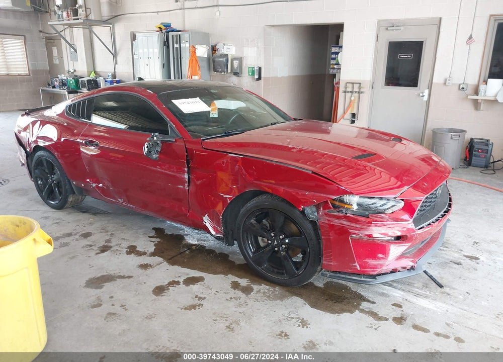 2021 FORD MUSTANG ECOBOOST FASTBACK VIN: 1FA6P8TH0M5149335