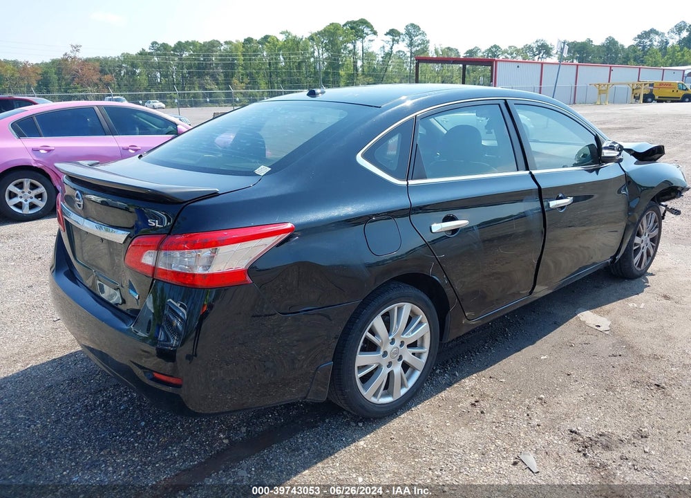 2013 NISSAN SENTRA SL VIN: 3N1AB7APXDL735731