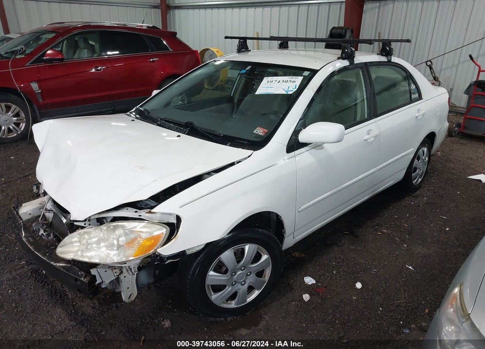 2007 TOYOTA COROLLA LE VIN: JTDBR32E870117750