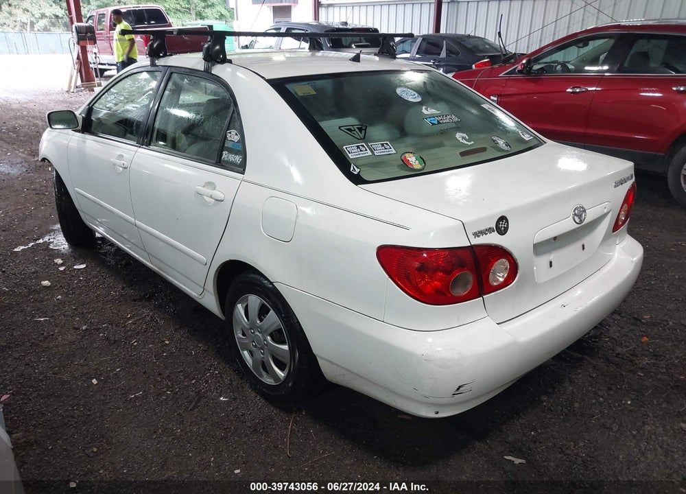 2007 TOYOTA COROLLA LE VIN: JTDBR32E870117750