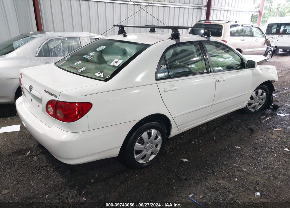 2007 TOYOTA COROLLA LE VIN: JTDBR32E870117750