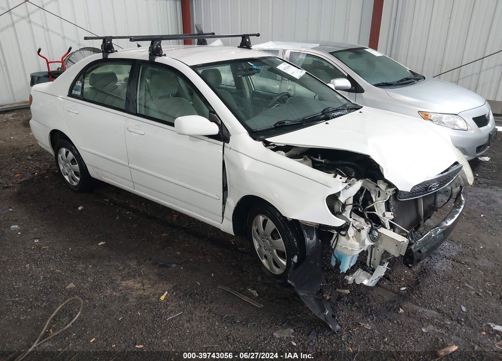 2007 TOYOTA COROLLA LE VIN: JTDBR32E870117750