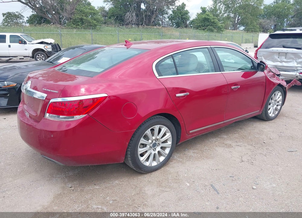 2013 BUICK LACROSSE LEATHER GROUP VIN: 1G4GC5E33DF302127