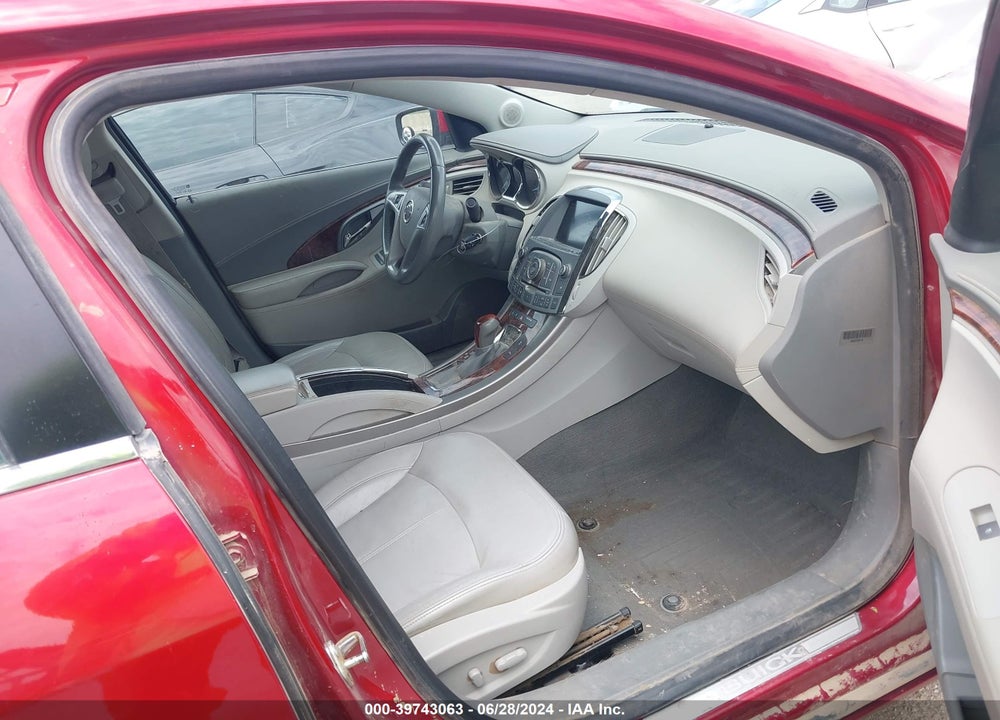 2013 BUICK LACROSSE LEATHER GROUP VIN: 1G4GC5E33DF302127