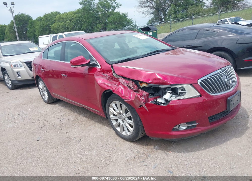 2013 BUICK LACROSSE LEATHER GROUP VIN: 1G4GC5E33DF302127