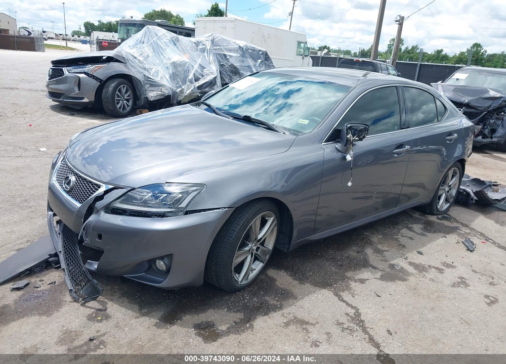 2012 LEXUS IS 250 VIN: JTHBF5C25C5177196