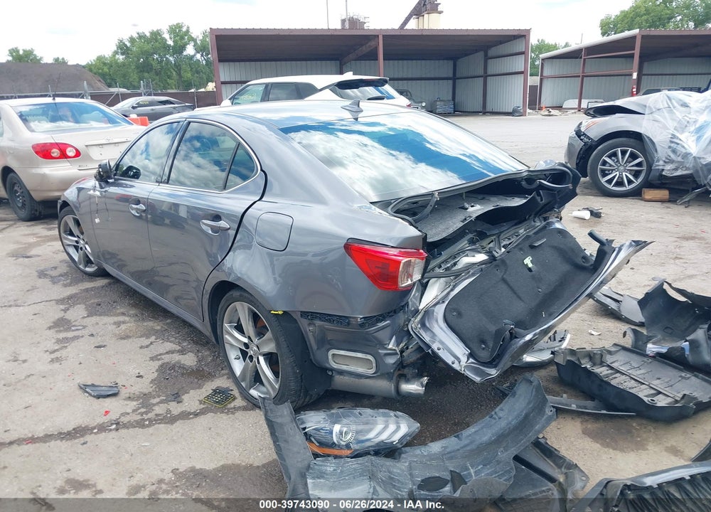 2012 LEXUS IS 250 VIN: JTHBF5C25C5177196