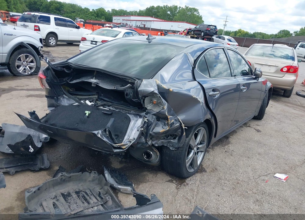 2012 LEXUS IS 250 VIN: JTHBF5C25C5177196