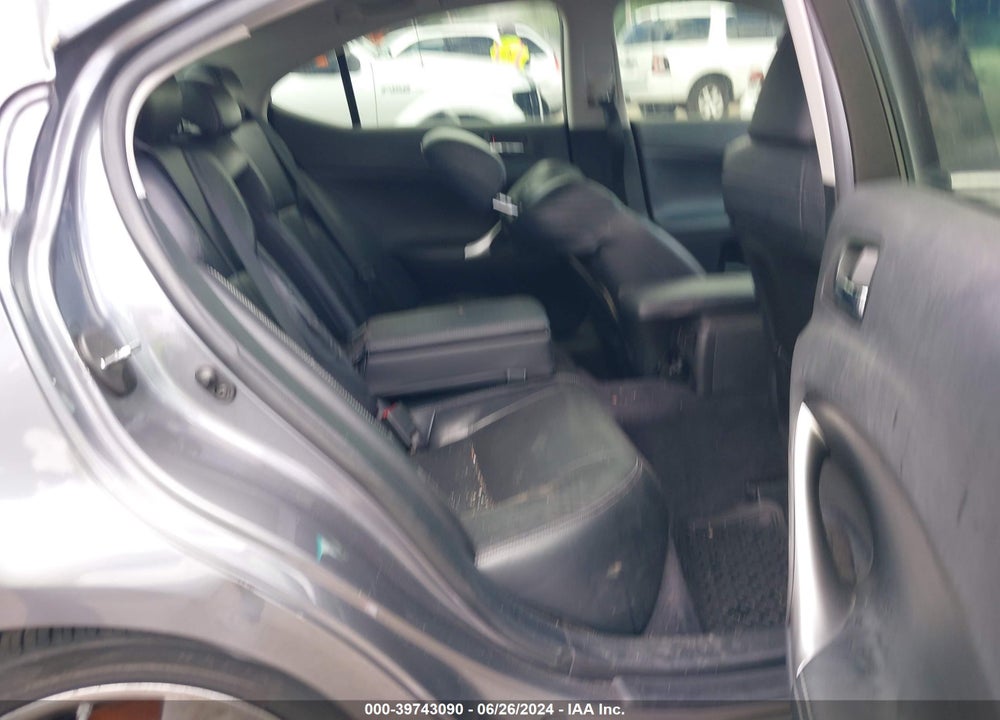2012 LEXUS IS 250 VIN: JTHBF5C25C5177196