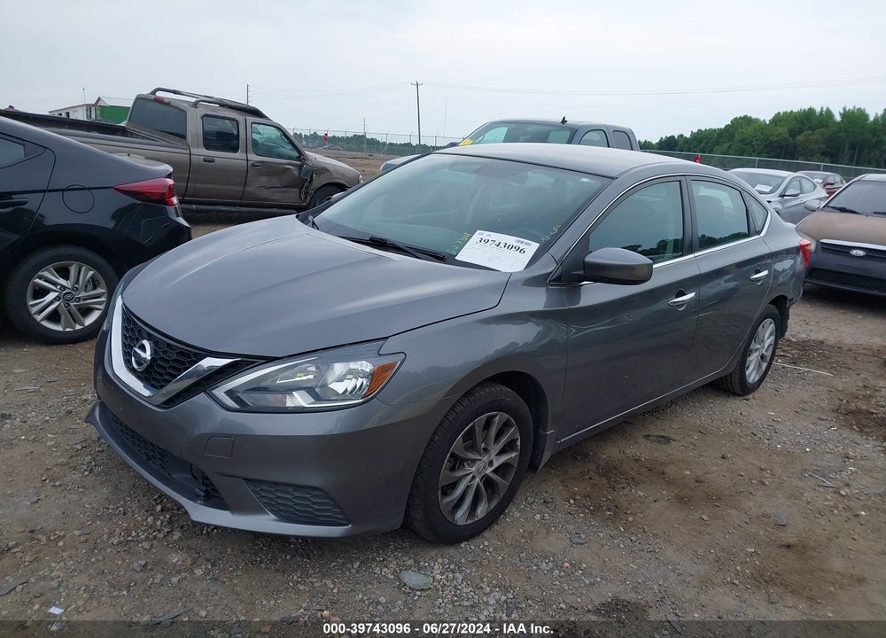 2019 NISSAN SENTRA SV VIN: 3N1AB7AP6KY417914