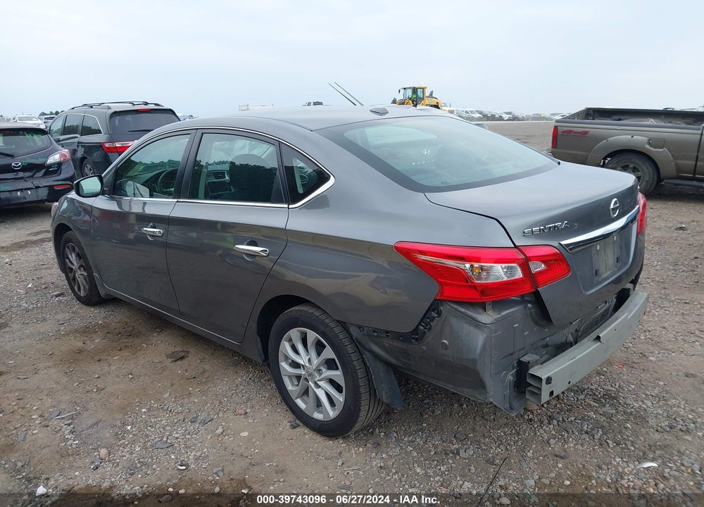 2019 NISSAN SENTRA SV VIN: 3N1AB7AP6KY417914
