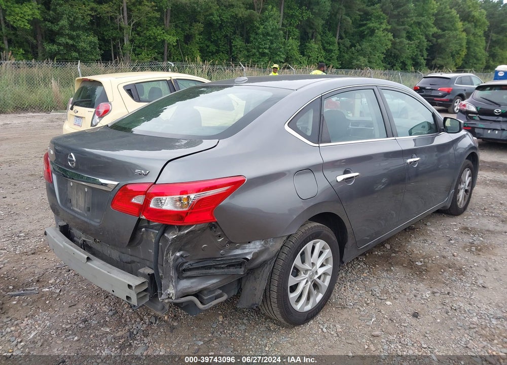 2019 NISSAN SENTRA SV VIN: 3N1AB7AP6KY417914
