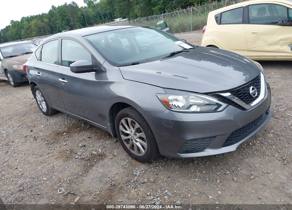 2019 NISSAN SENTRA SV VIN: 3N1AB7AP6KY417914