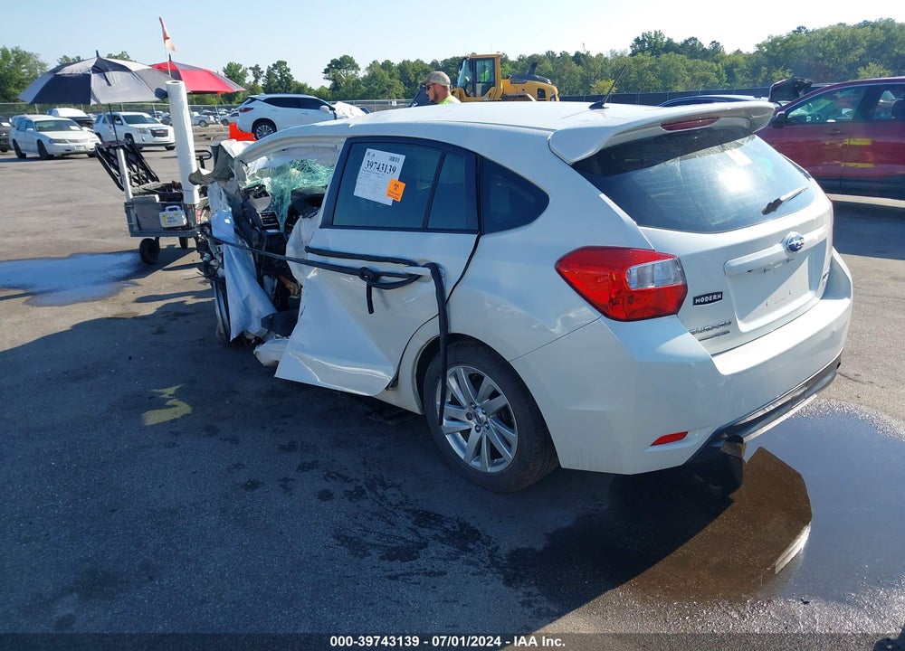 2015 SUBARU IMPREZA 2.0I PREMIUM VIN: JF1GPAC69F8299262