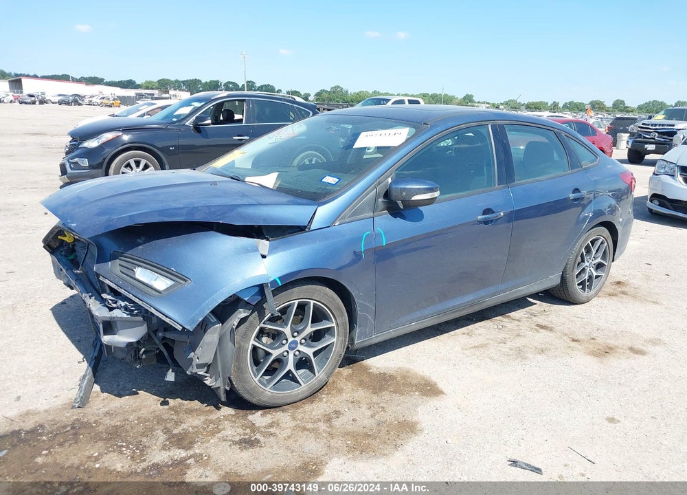 2018 FORD FOCUS SEL VIN: 1FADP3H25JL302264
