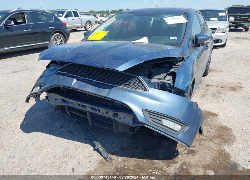2018 FORD FOCUS SEL VIN: 1FADP3H25JL302264