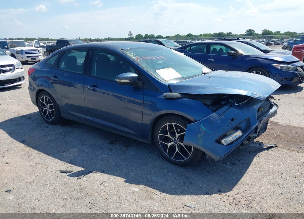 2018 FORD FOCUS SEL VIN: 1FADP3H25JL302264