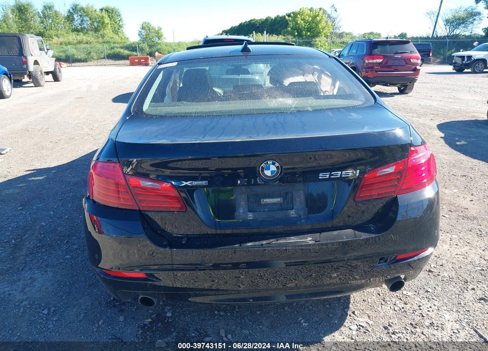 2014 BMW 535I XDRIVE VIN: WBA5B3C54ED537220