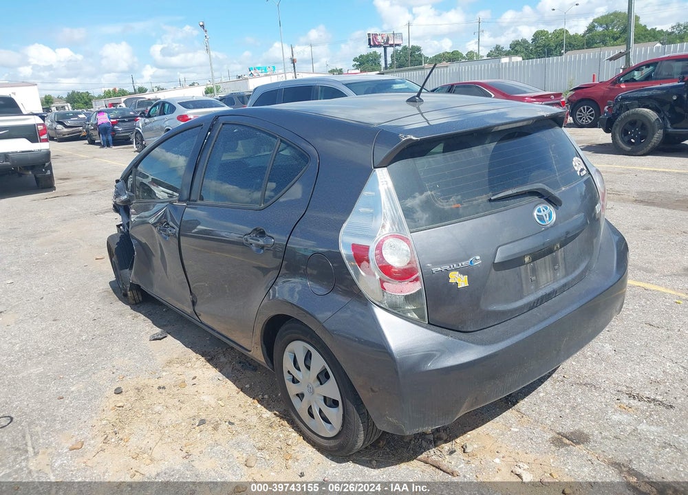 2013 TOYOTA PRIUS C VIN: JTDKDTB39D1548357