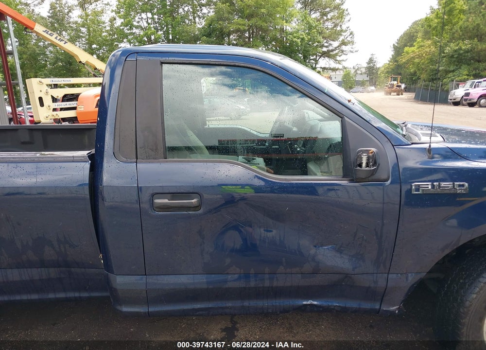 2017 FORD F-150 XL VIN: 1FTMF1CF8HKC39981