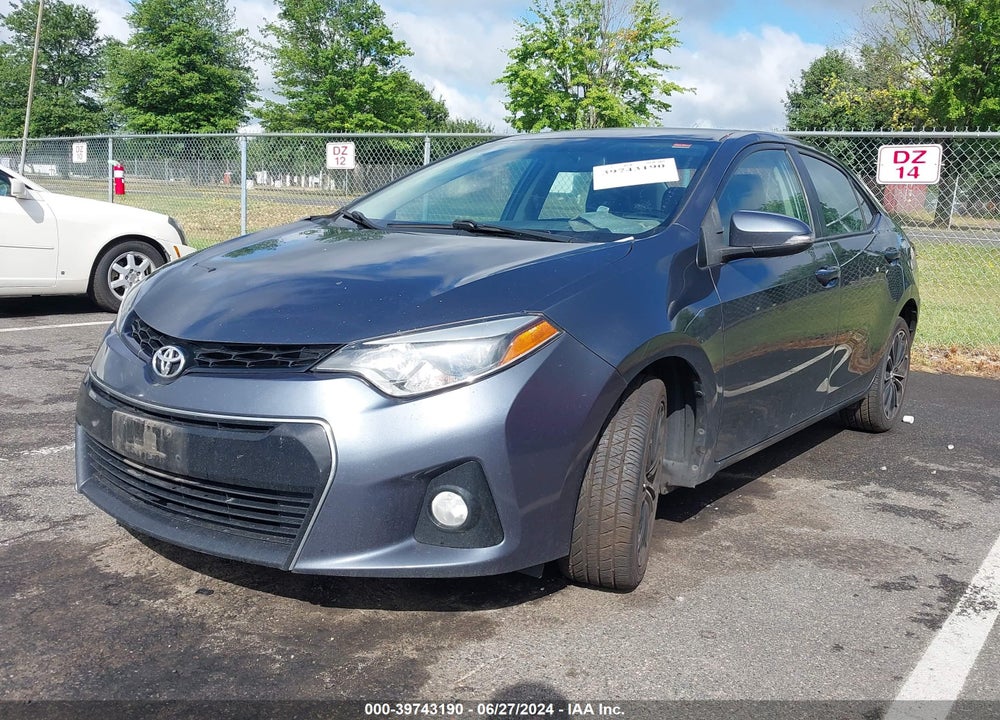 2016 TOYOTA COROLLA S PLUS VIN: 2T1BURHE9GC729793