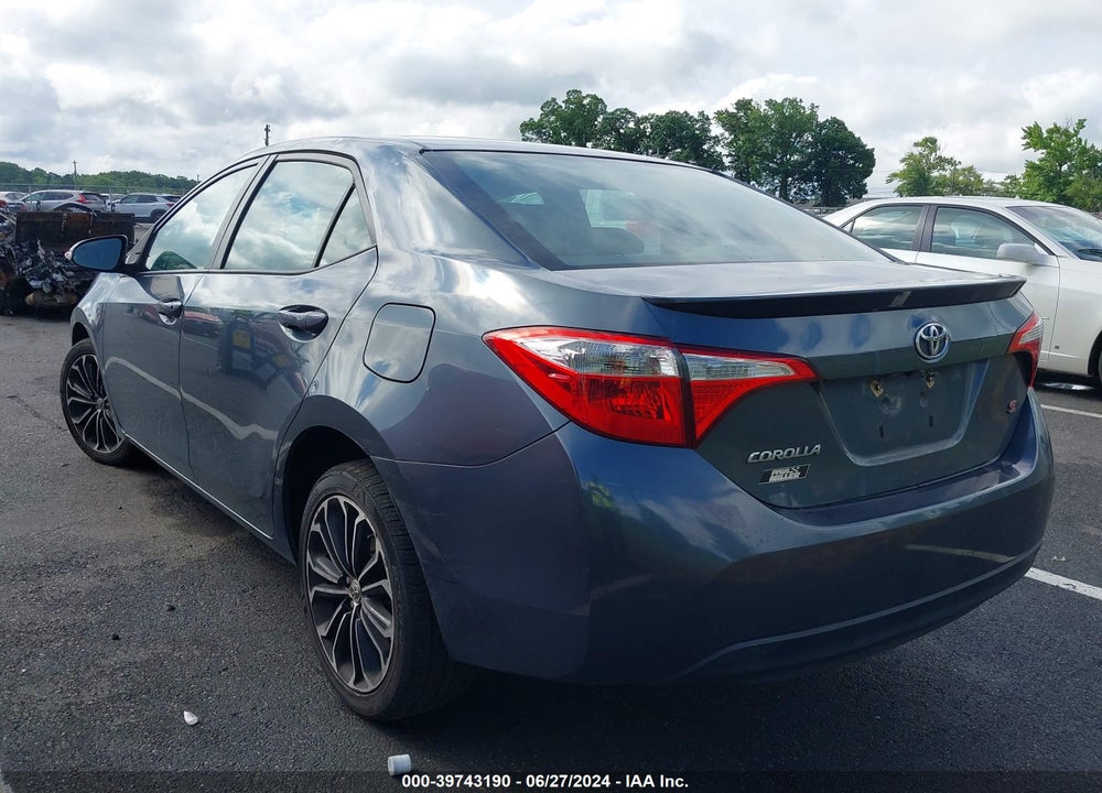 2016 TOYOTA COROLLA S PLUS VIN: 2T1BURHE9GC729793