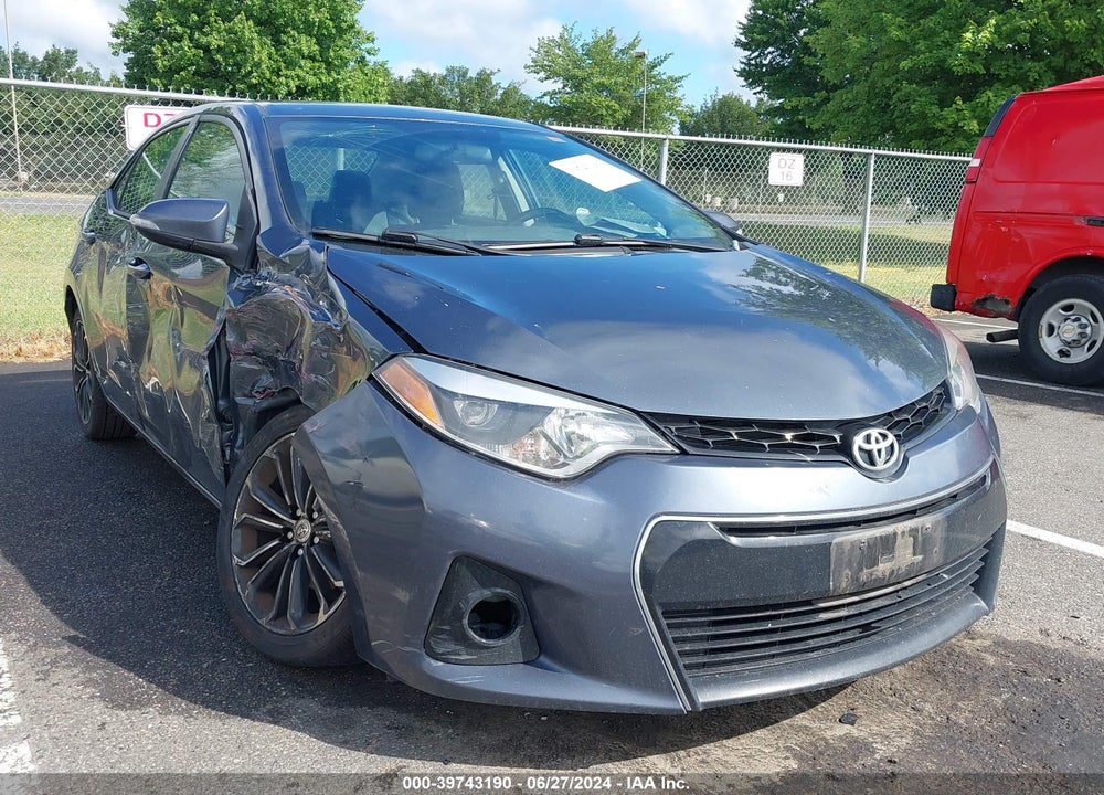 2016 TOYOTA COROLLA S PLUS VIN: 2T1BURHE9GC729793