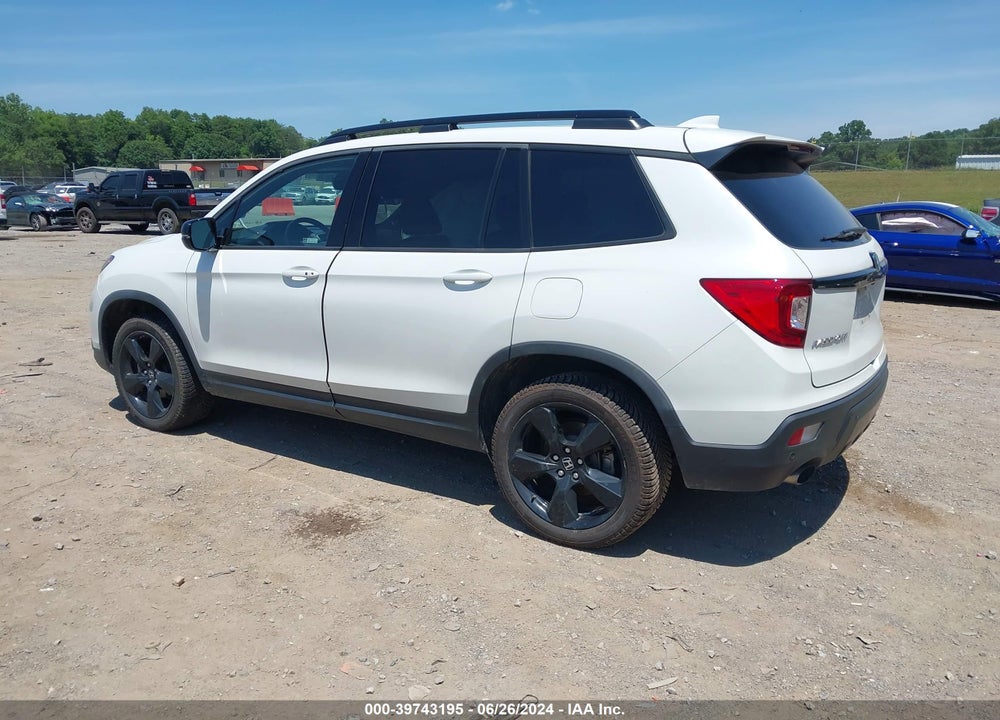 2019 HONDA PASSPORT ELITE VIN: 5FNYF8H0XKB030146