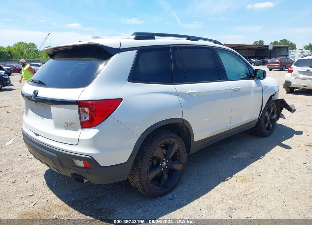 2019 HONDA PASSPORT ELITE VIN: 5FNYF8H0XKB030146