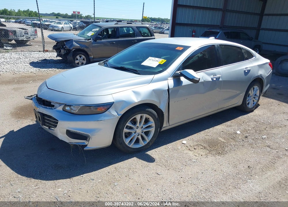 2018 CHEVROLET MALIBU LT VIN: 1G1ZD5ST6JF129433