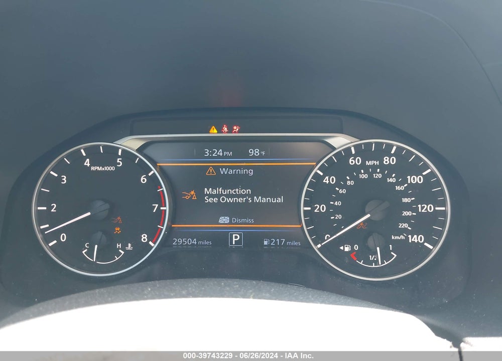 2023 NISSAN ALTIMA SR FWD VIN: 1N4BL4CV1PN404961