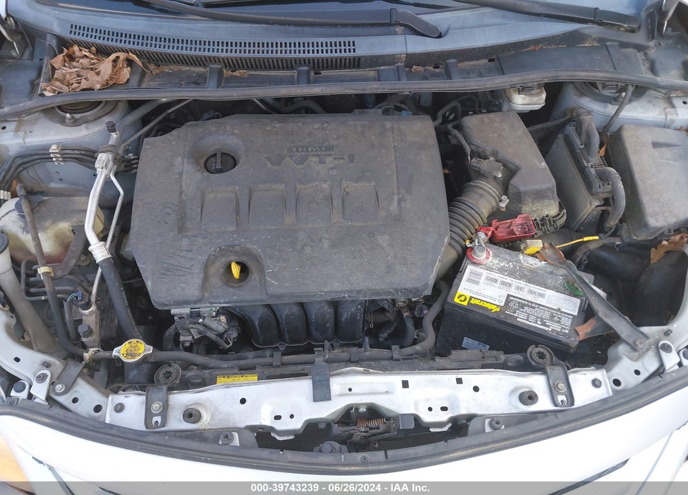 2012 TOYOTA COROLLA S VIN: 2T1BU4EE3CC918196