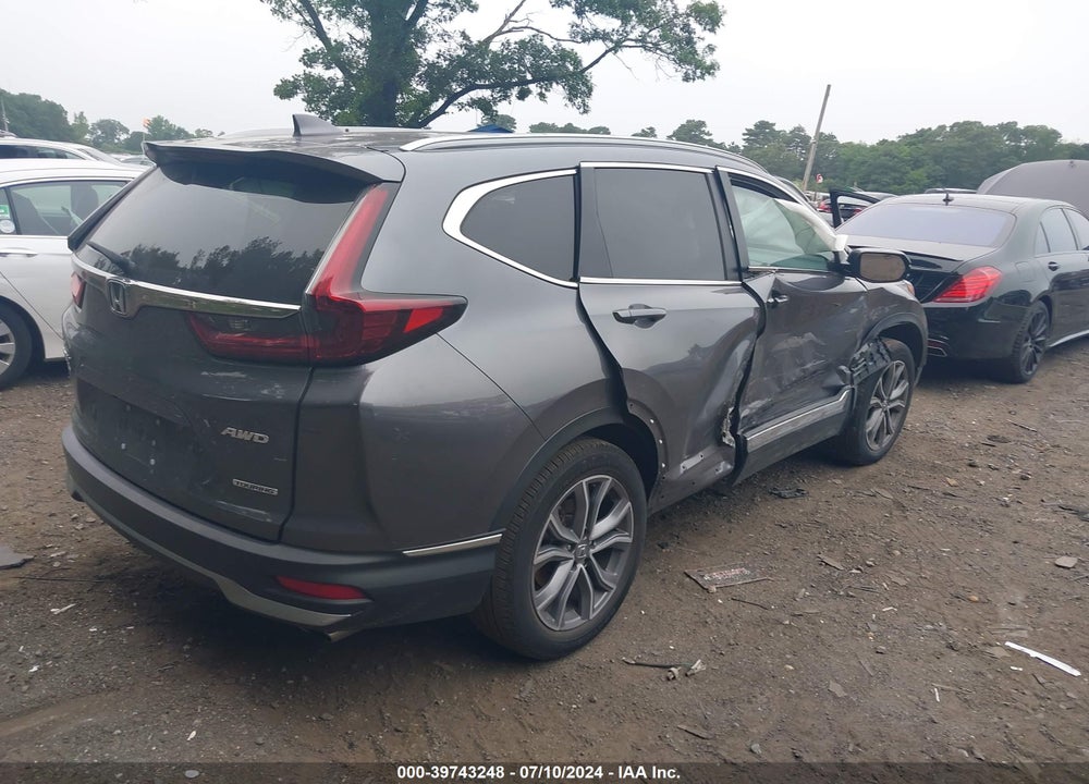2022 HONDA CR-V AWD TOURING VIN: 2HKRW2H92NH601201