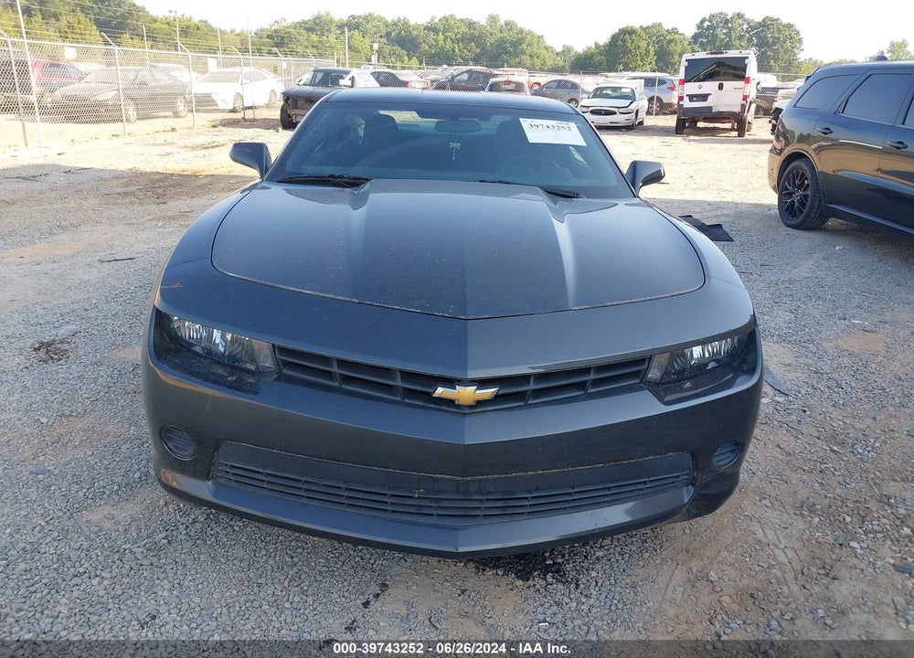 2015 CHEVROLET CAMARO 2LS VIN: 2G1FB1E38F9180445