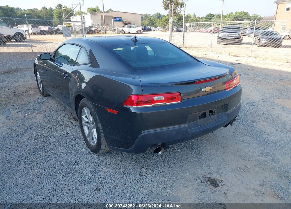 2015 CHEVROLET CAMARO 2LS VIN: 2G1FB1E38F9180445