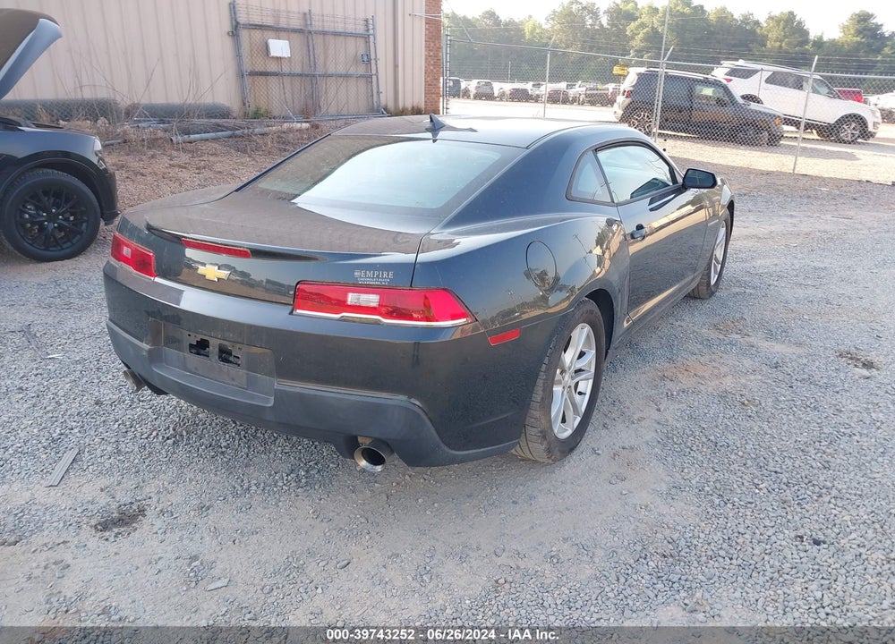 2015 CHEVROLET CAMARO 2LS VIN: 2G1FB1E38F9180445