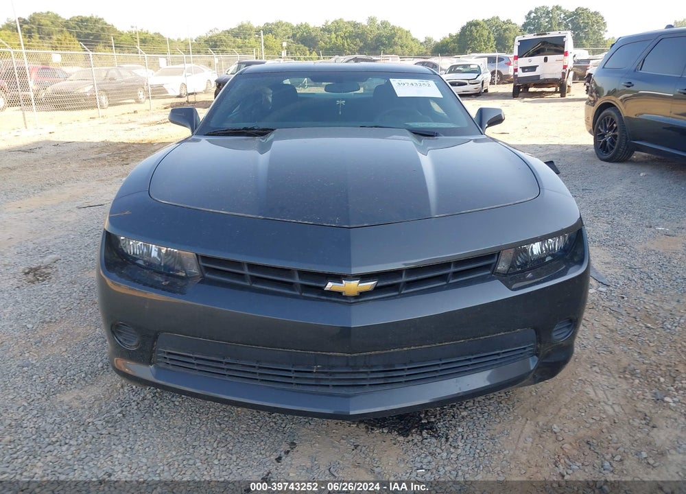 2015 CHEVROLET CAMARO 2LS VIN: 2G1FB1E38F9180445