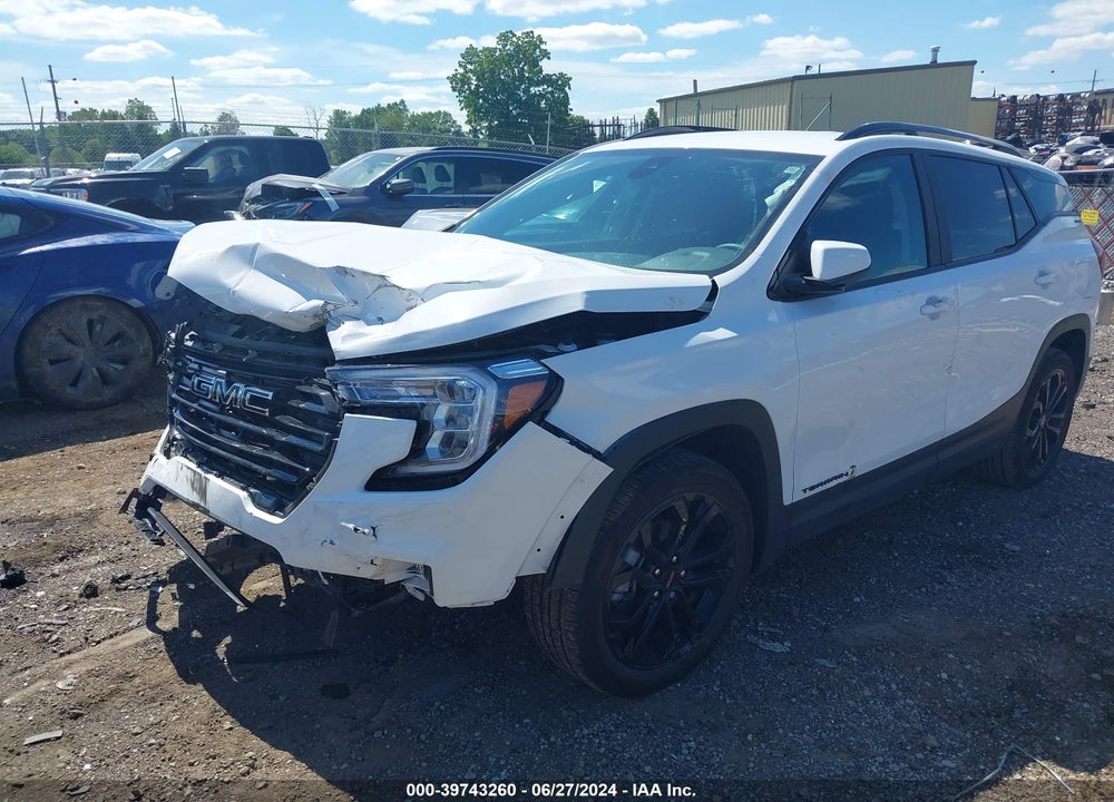 2022 GMC TERRAIN FWD SLE VIN: 3GKALMEV0NL266785